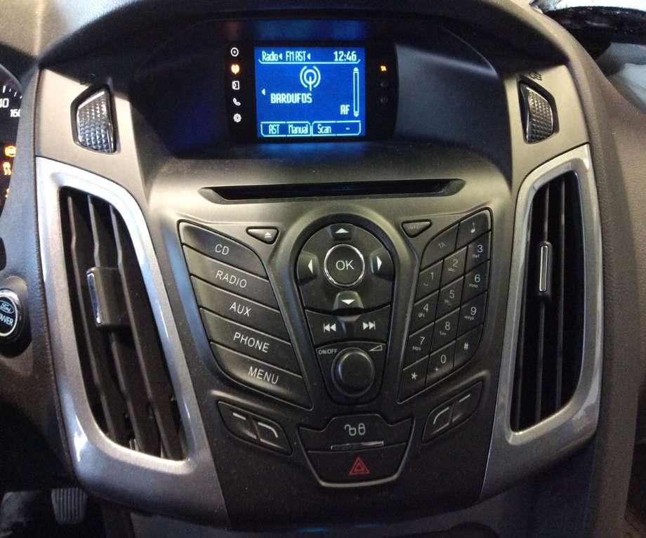 Bilstereo til Ford Focus, 2011-2014 (Type III, Fase 1) (FORD|BM5T-18C815-GF)