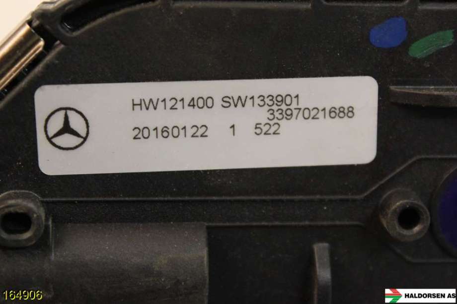 Viskermotor frontrute til Mercedes C-Klasse 2014-2018 (Fase 1) (W205) (W205) (MERCEDES|A 099 906 03 12|BOSCH 1 397 220 969|)