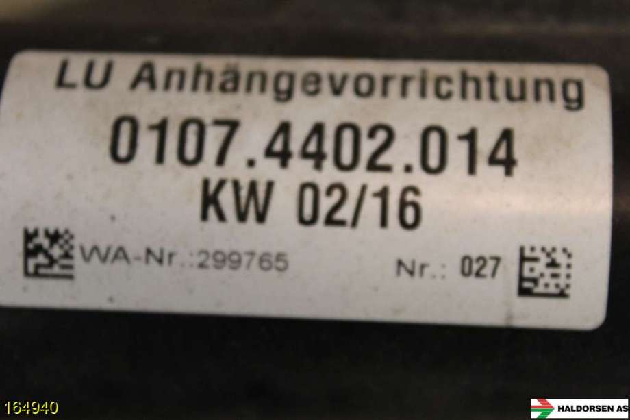 Hengerfeste til Mercedes C-Klasse 2014-2018 (Fase 1) (W205) (W205) (MERCEDES|A 205 310 12 00|)