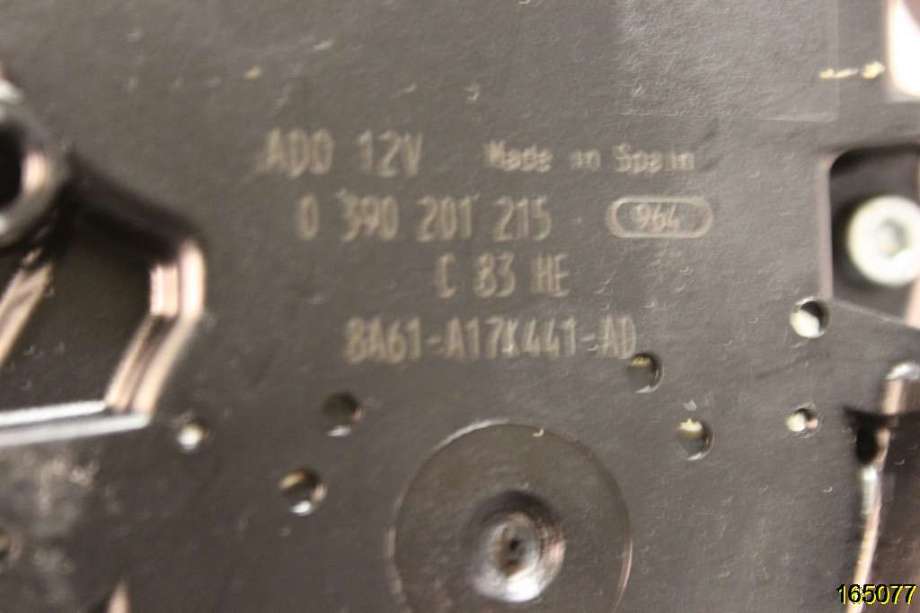 Viskermotor bakrute til Ford Fiesta 2008-2012 (Type VI, Fase 1)  (FORD|8A61-A17K441-AE|1774291|8A61-A17K441-AD)