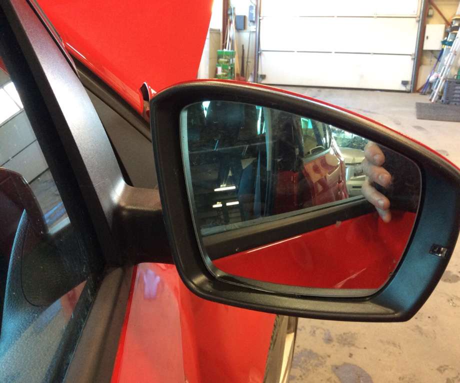 Speil høyre til VW Polo 2009-2014 (Type V, Fase 1) (VOLKSWAGEN|6R1 857 508 K|)