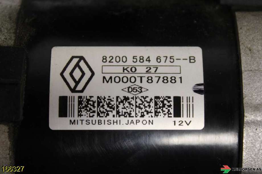 Starter diesel til Nissan Juke 2010-2014 (Fase 1)  (NISSAN|2330000Q0F|2330000Q1H|)