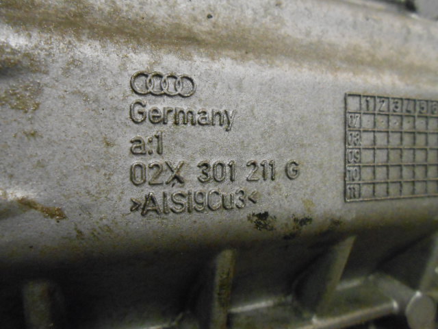 Girkasse manuell 6-trinn til Audi A4 2004-2008 (Type III) (B7) (B7) (AUDI|02X 300 044 Q|)