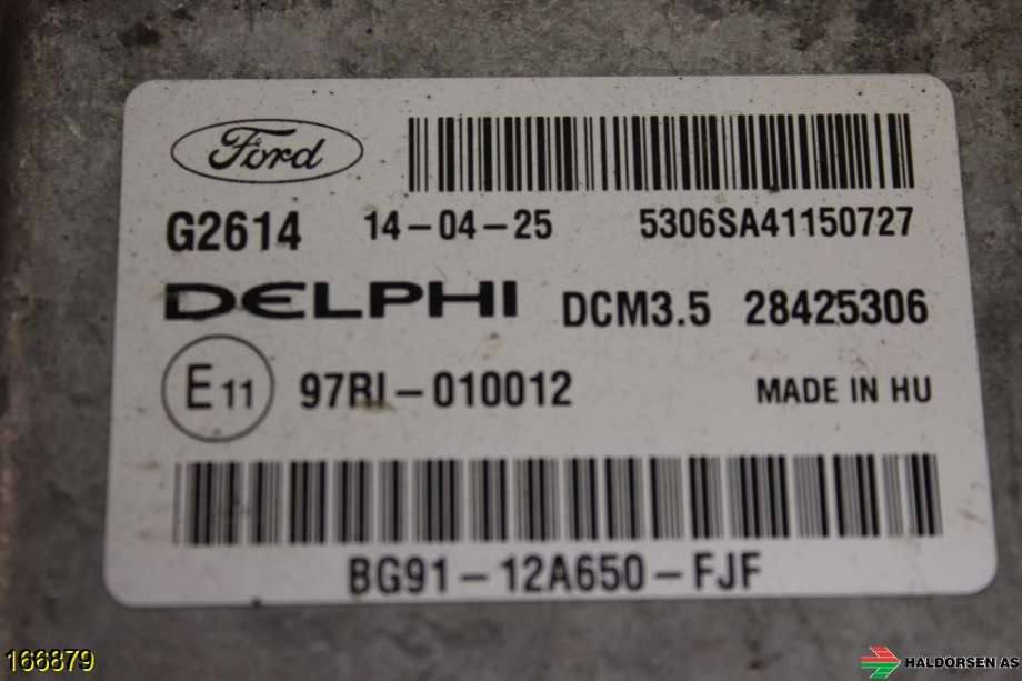 Styreenhet motor til Ford Mondeo 2011-2014 (Type IV, Fase 2)  (FORD|AU71-12A650-AC|1802711|140HK)