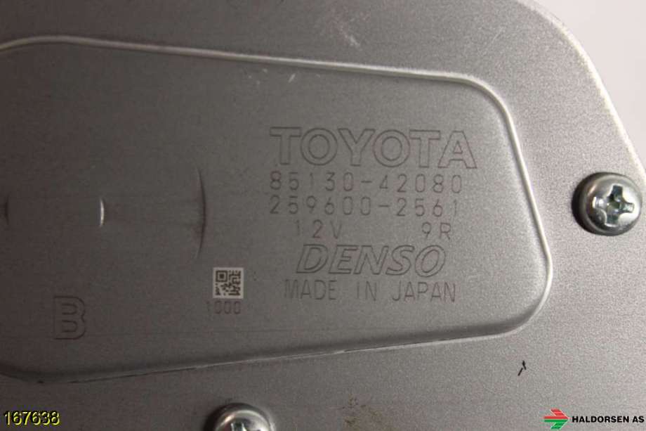 Viskermotor bakrute til Toyota RAV4 2013-2015 (Type IV, Fase 1)  (TOYOTA|85130-42080|)