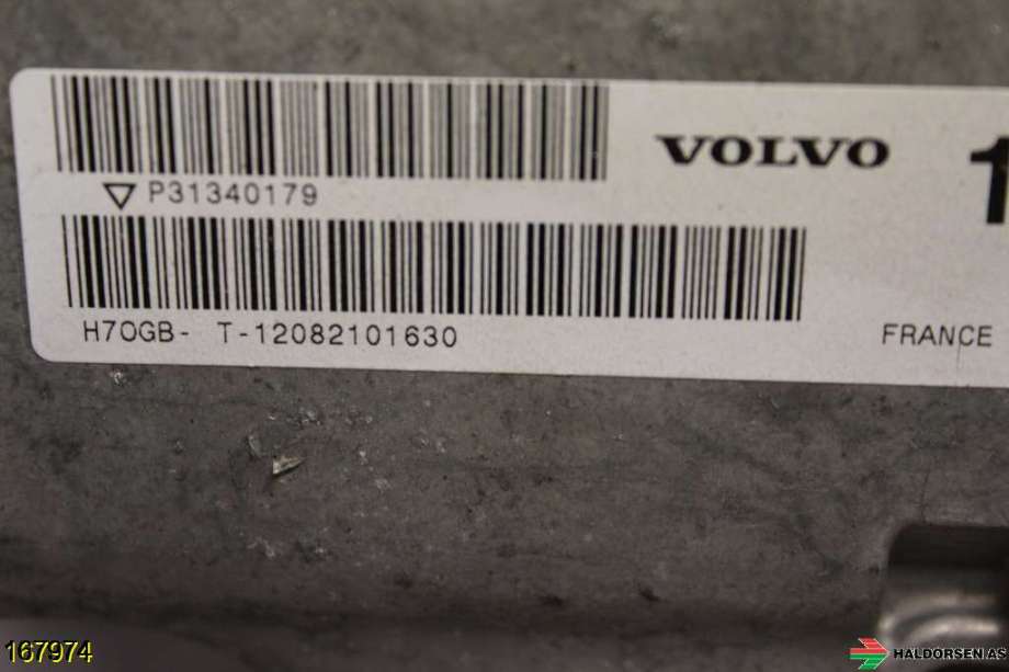 Rattaksel elektrisk servo til Volvo V70 2007-2013 (Type III, Fase 1)  (VOLVO|31387676|)