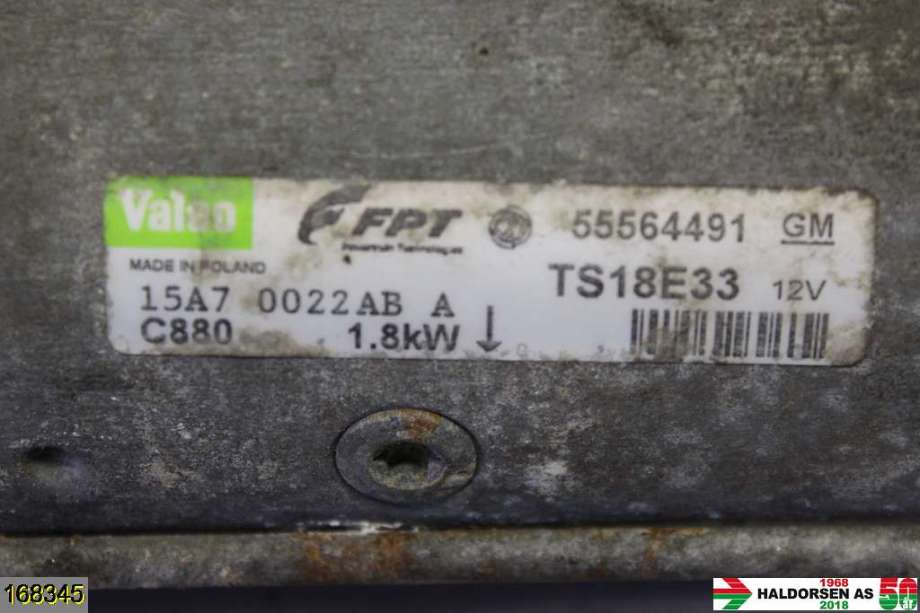 Starter diesel til Opel Astra H 2004-2009  (OPEL|55564491|)