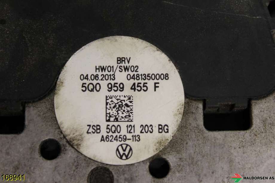 Kjølevifte til VW Golf VII 2012-2017 (Fase 1)  (VOLKSWAGEN|5Q0 121 203 DE||5Q0 959 455 F)
