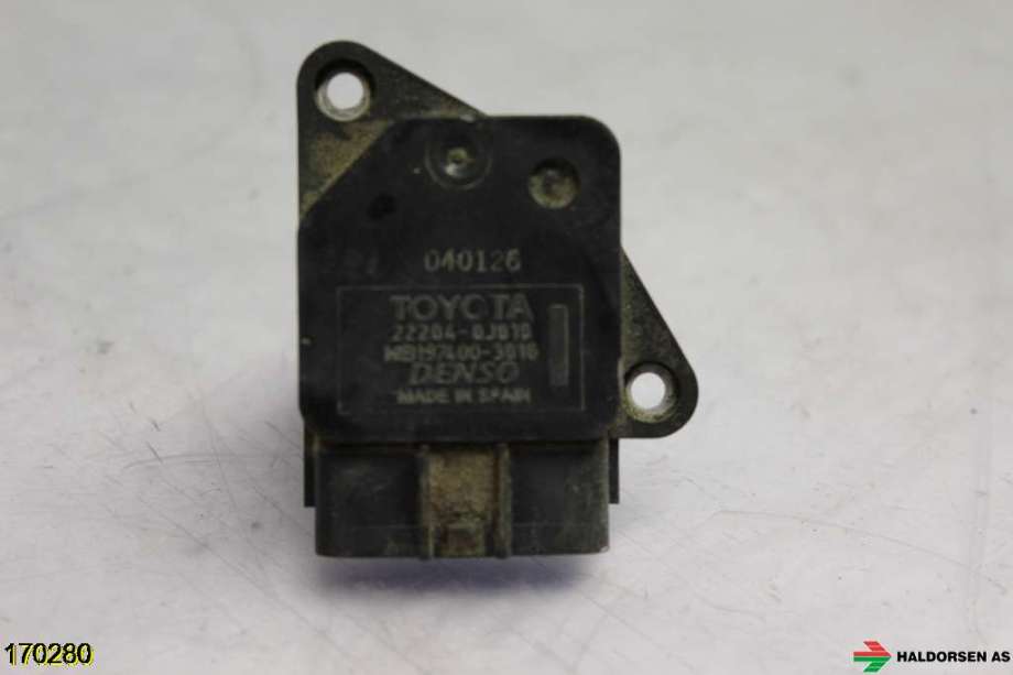 Luftmengde/luftmassemåler til Toyota Avensis 2003-2008 (Type II)  (TOYOTA|22204-0J010|MB197400-3D10|)