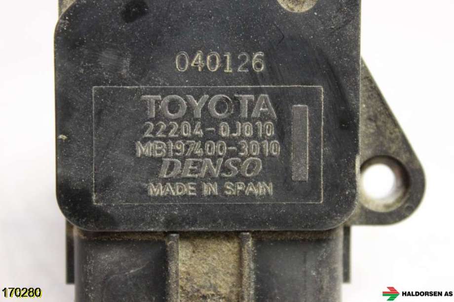 Luftmengde/luftmassemåler til Toyota Avensis 2003-2008 (Type II)  (TOYOTA|22204-0J010|MB197400-3D10|)