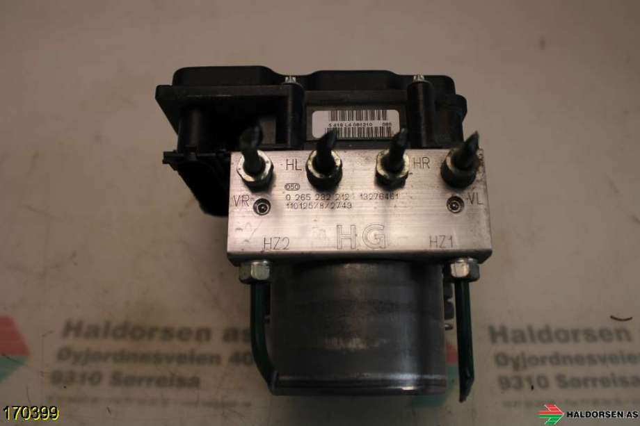 ABS sentral til Opel Combo C 2002-2011  (OPEL|93192618||0 265 232 212)