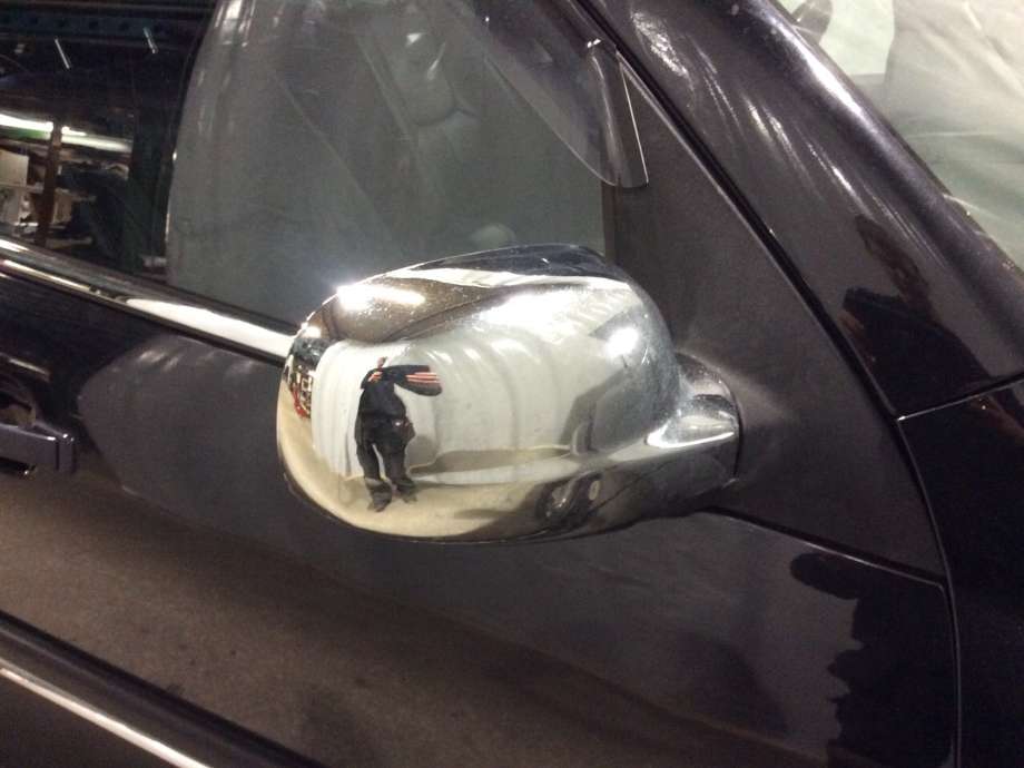 Speil høyre til SsangYong Rexton 2004-2006 (Fase 2) (Y200) (Y200) (SSANGYONG|7896008040|)