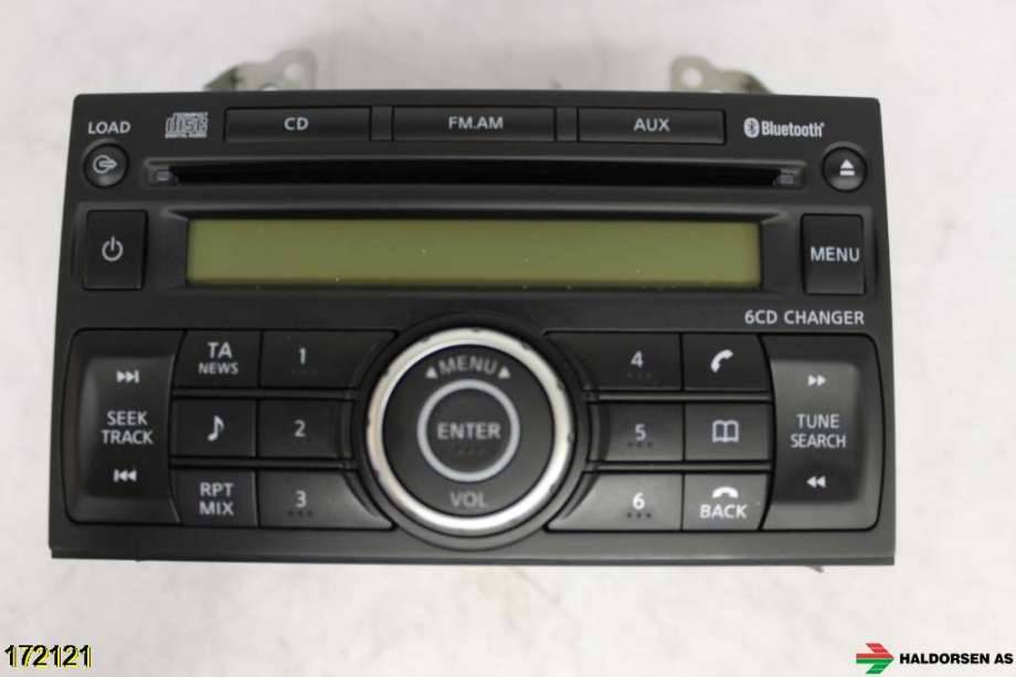 Bilstereo til Nissan Navara 2010-2015 (Fase 2) (D40) (D40) (NISSAN|28184 5X46B|)