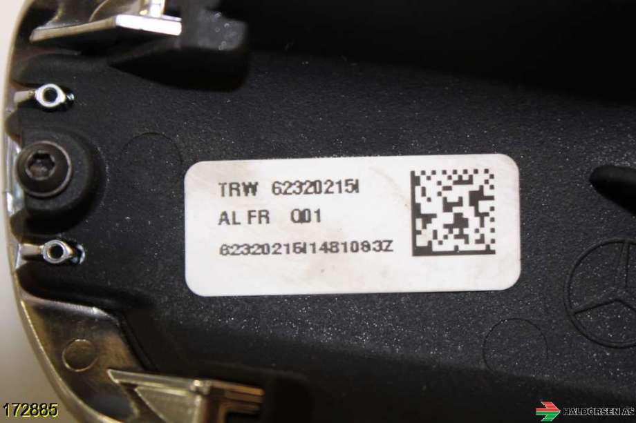 Airbag rattpute til Mercedes E-Klasse 2009-2013 (Fase 1) (W212) (W212) (MERCEDES|A 212 860 01 02|)