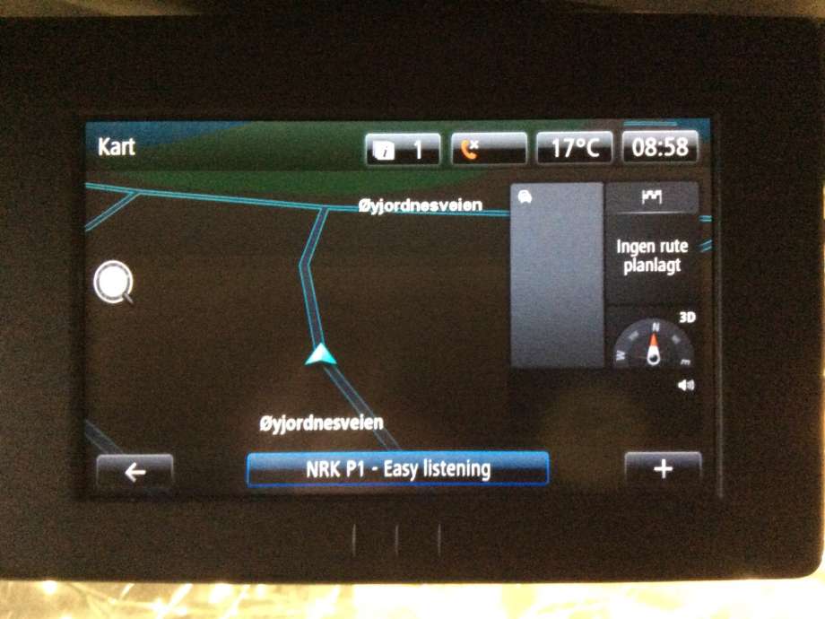 Bilstereo navigasjon til Renault Master 2014-->> (Type III, Fase 2)  (RENAULT|259150869R|)