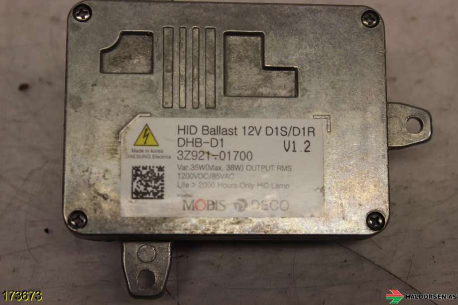 Styreenhet xenon/ballast til Kia Cee