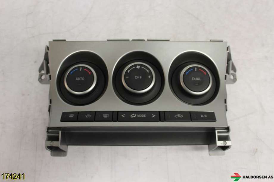 Varmeapparat betjening til Mazda 3 2009-2013 (Type II) (MAZDA|BBP5-61-190N|)