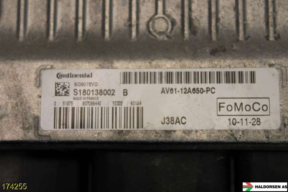 Styreenhet motor til Mazda 3 2009-2013 (Type II)  (MAZDA|Y6Y6-18-881|)