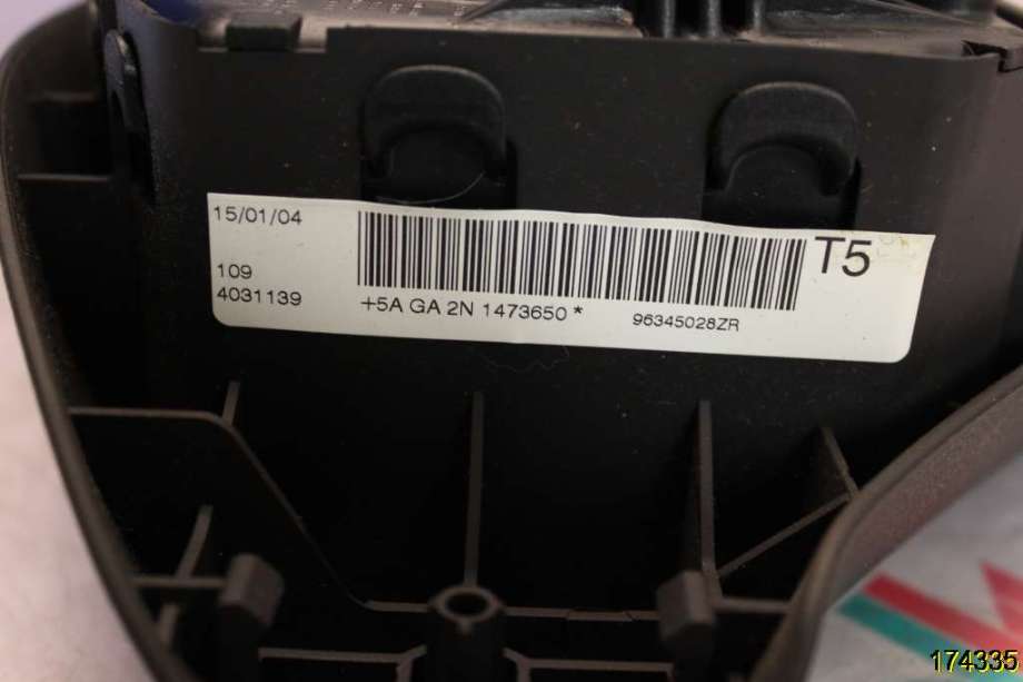 Airbag rattpute til Peugeot 307 2001-2004 (Fase 1)  (PEUGEOT|4112 HW|)