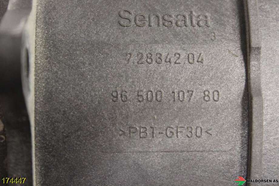 Luftmengde/luftmassemåler til Peugeot Partner 2008-2015 (Type II, Fase 1)  (PEUGEOT|1920 GV|)