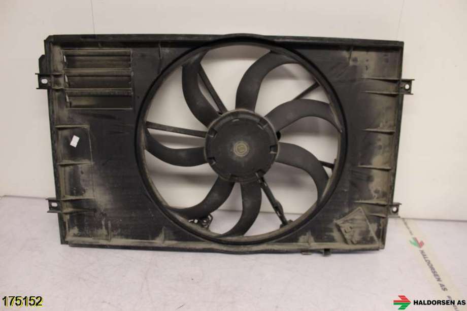 Kjølevifte til VW Touran 2007-2010 (Type I, Fase 2)  (VOLKSWAGEN|1K0 959 455 EF|1K0 121 205 AA|)