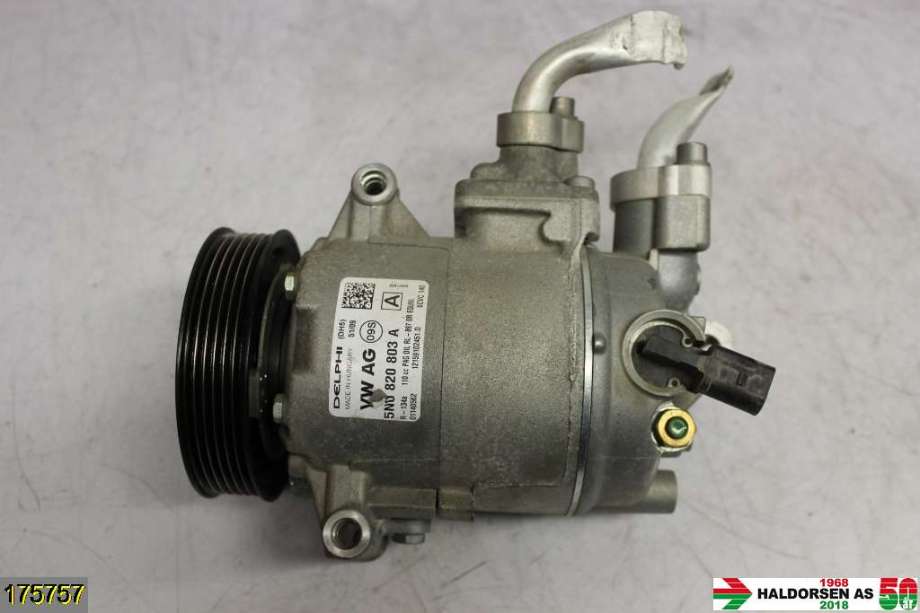 Aircondition kompressor til Škoda Yeti 2009-2013 (Fase 1)  (SKODA|5NO 820 803 A|)