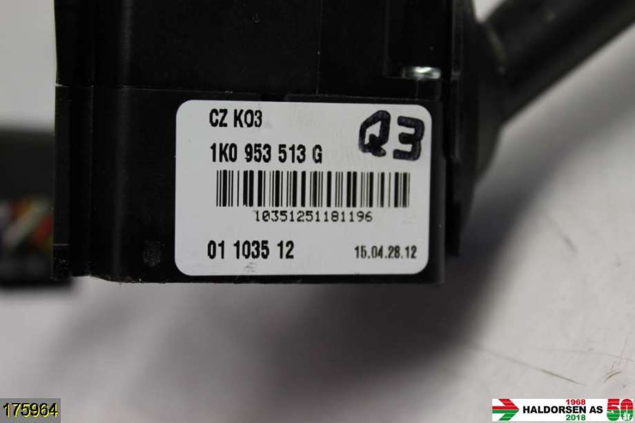Bryter blink til VW Touran 2003-2006 (Type I, Fase 1)  (VOLKSWAGEN|1KO 953 513 G|)