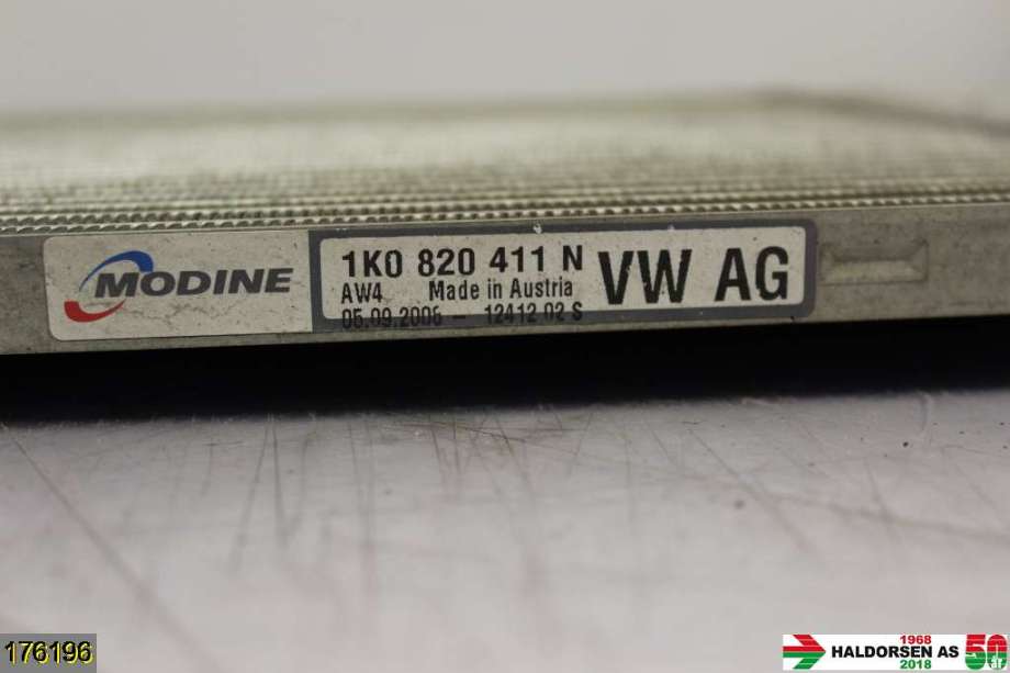 Aircondition radiator til VW Golf V, Combi 2003-2008  (VOLKSWAGEN|1K0 820 411 AC|)