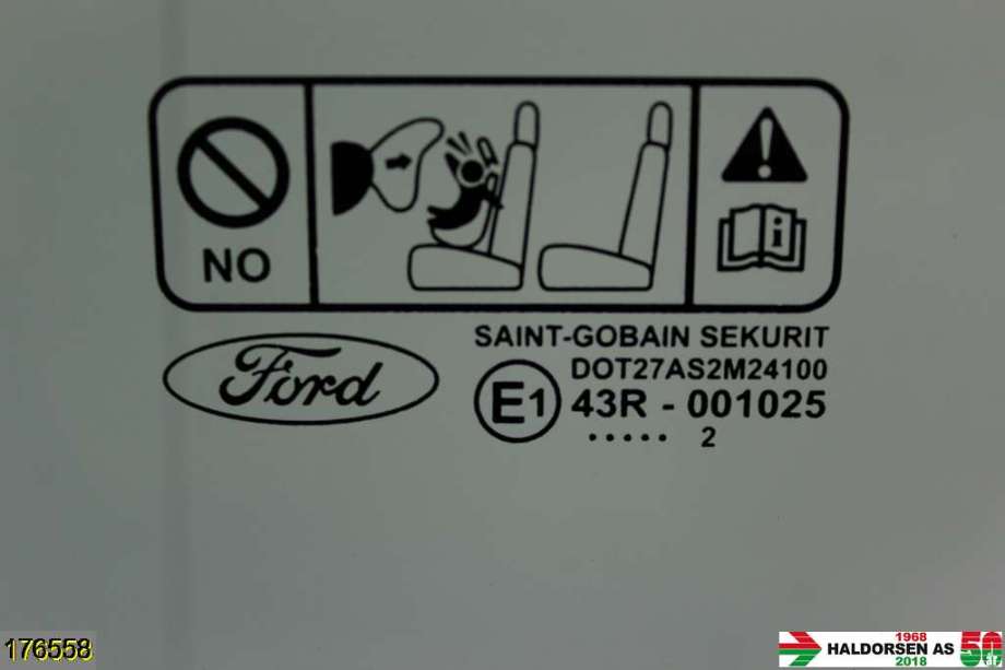 Siderute venstre foran til Ford Galaxy 2010-2015 (Type III, Fase 2)  (FORD|43R-001025|)