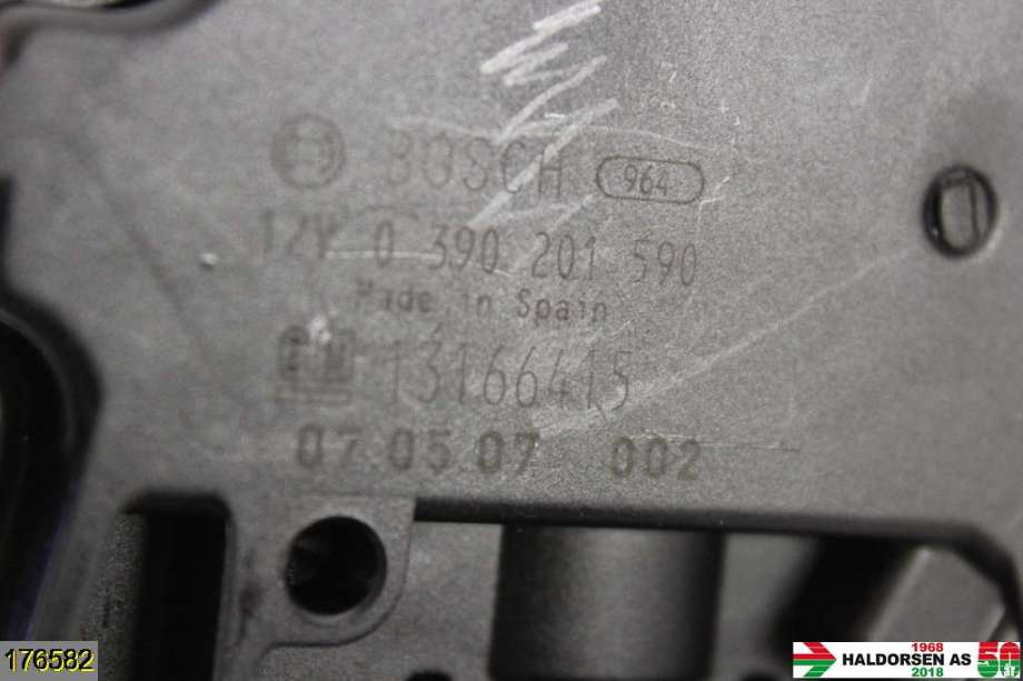 Viskermotor bakrute til Opel Vectra C 2005-2008 (Type II)  (OPEL|13166415|)