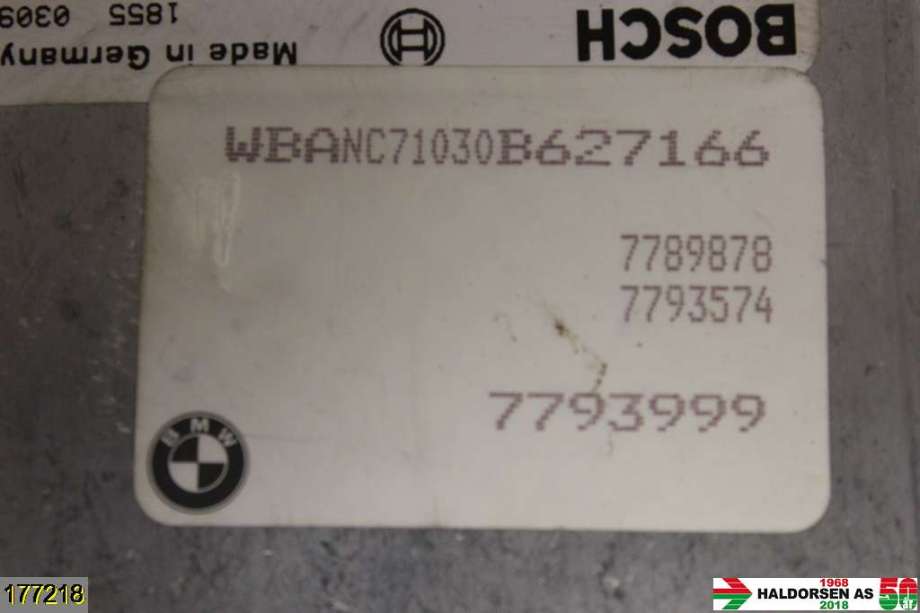 Styreenhet motor til BMW 5-Serie 2003-2010 (E60/E61) (E60/E61) (BMW|13 61 7 811 896|BOSCH 0 281 011 224|DDE 7 793 574)