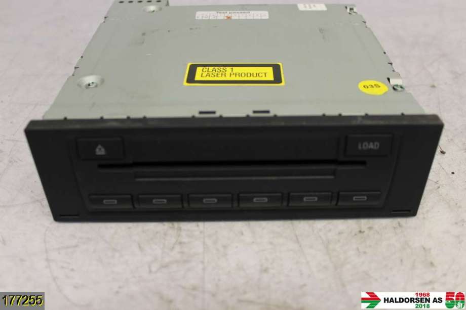Bilstereo CD-veksler til Škoda Octavia, 2005-2008 (Type II, Fase 1) (SKODA|1Z0 035 111 A)