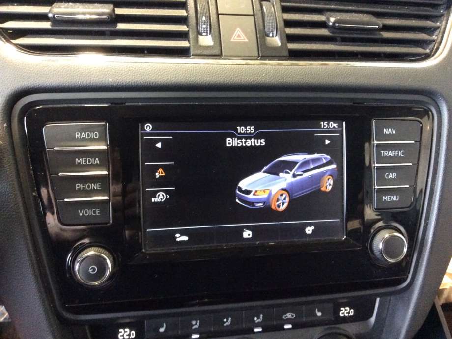 Instrument kjørecomputer til Škoda Octavia 2017-2020 (Type III, Fase 2)  (SKODA OCTAVIA|5E0 919 605 J|)