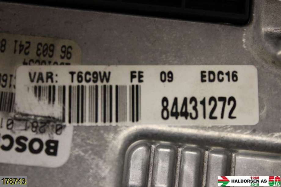 Styreenhet motor til Peugeot 307 2005-2008 (Fase 2) (PEUGEOT|0 281 011 634|)