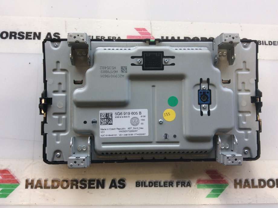 Instrument kjørecomputer til VW Touran 2015-2021 (Type II) (VOLKSWAGEN TOURAN|5G6 919 605 B|)