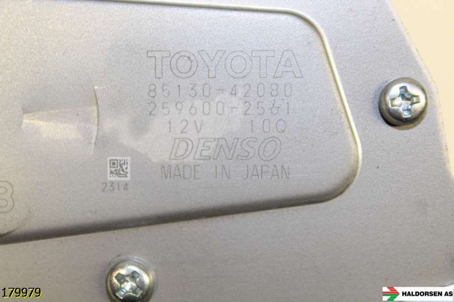 Viskermotor bakrute til Toyota RAV4 2013-2015 (Type IV, Fase 1)  (TOYOTA|85130-42080|259600-2561|)