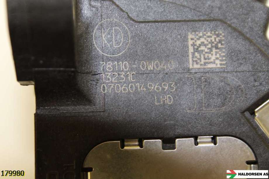 Pedal gass til Toyota RAV4 2013-2015 (Type IV, Fase 1)  (TOYOTA|78110-0W040|)