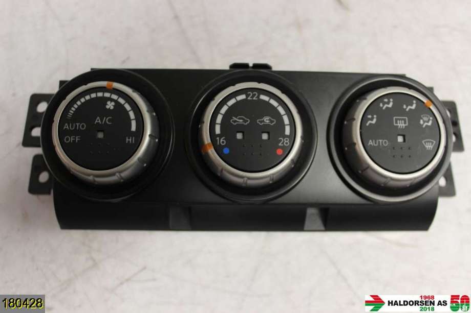Varmeapparat betjening til Nissan X-Trail 2007-2014 (T31) (T31) (NISSAN|27500J874A|)