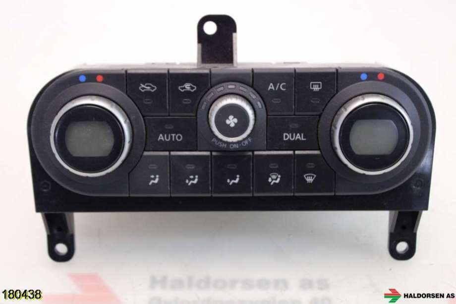 Varmeapparat betjening til Nissan Qashqai 2007-2010 (Type I, Fase 1) (NISSAN|)