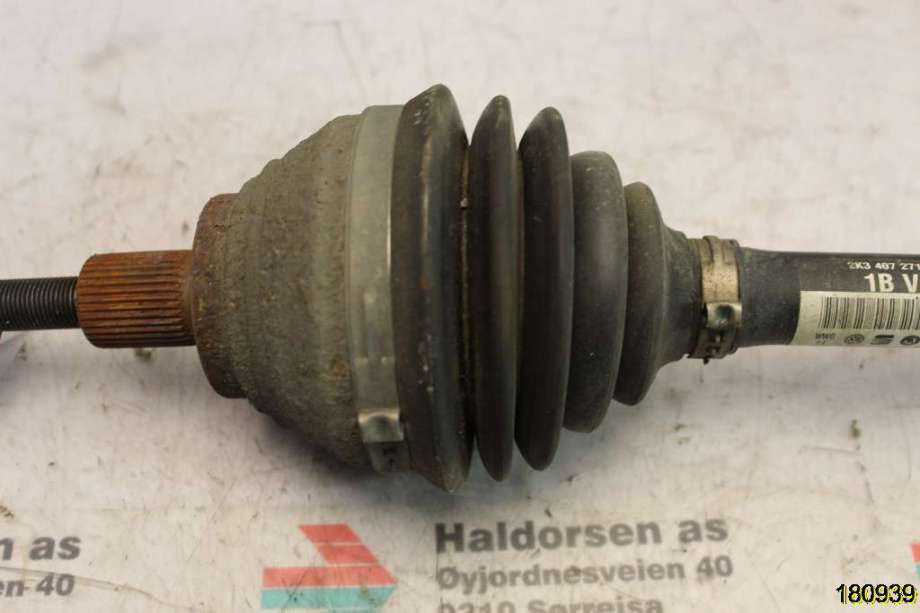 Drivaksel venstre foran til VW Caddy 2004-2010 (Type III, Fase 1)  (VOLKSWAGEN|2K3 407 271 B|)