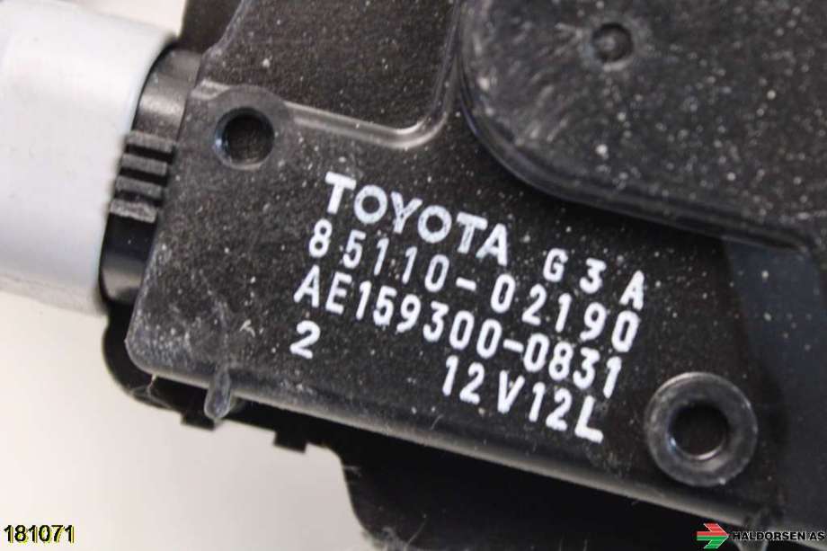 Viskeroverføring til Toyota Auris 2010-2012 (Type I, Fase 2)  (TOYOTA|8515002170|)