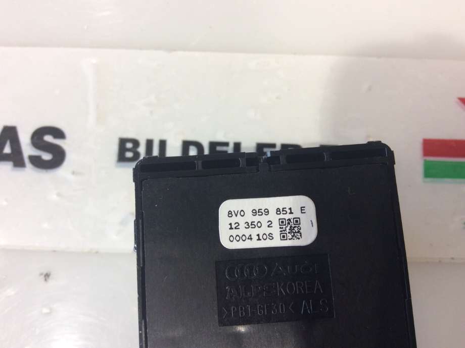 Bryter ruteheis til Audi A3 2012-2016 (Type III, Fase 1) (AUDI|8V0 959 851 E|)