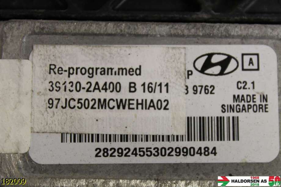 Styreenhet motor til Hyundai Ix20 2010-2017  (HYUNDAI|39130 2A400|)