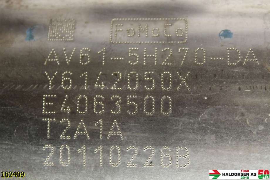 Partikkelfilter til Ford Focus 2011-2014 (Type III, Fase 1) (FORD|AV61-5H270-DA|1695765|)