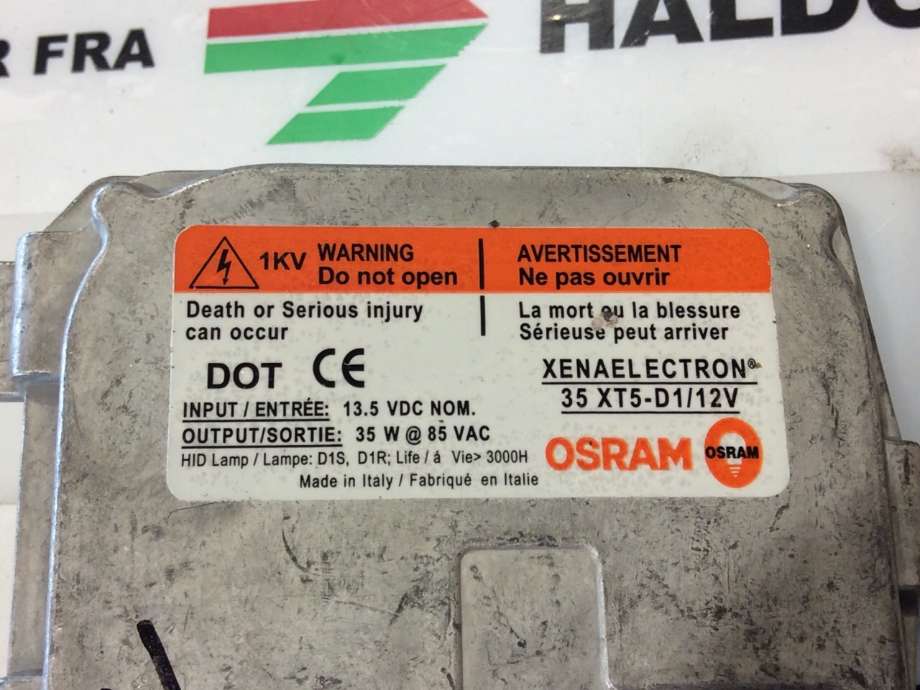 Styreenhet xenon/ballast til Škoda Octavia 2009-2013 (Type II, Fase 2)  (SKODA SCOUT|1Z0 941 641 A|)