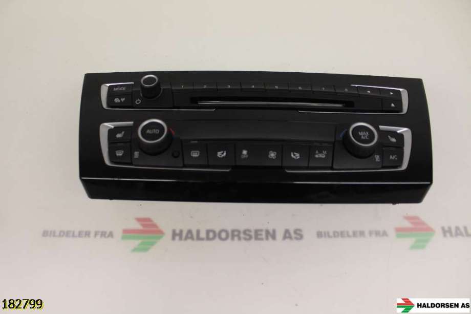 Varmeapparat betjening til BMW 1-Serie 2015-2019 (Fase 2) (F20/F21) (F20/F21) (6411 9363546-02|)