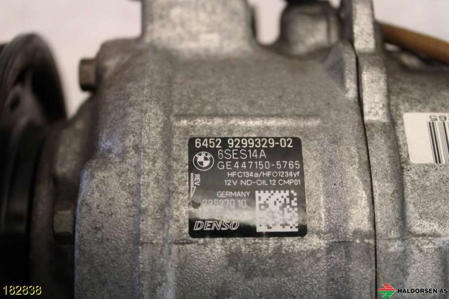 Aircondition kompressor til BMW 1-Serie 2015-2019 (Fase 2) (F20/F21) (F20/F21)
