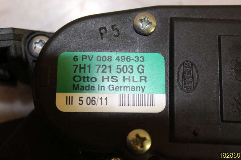 Pedal gass til VW Transporter / Caravelle 2009-2015 (Fase 2) (T5) (T5) (VOLKSWAGEN|7H1 721 503 G|)
