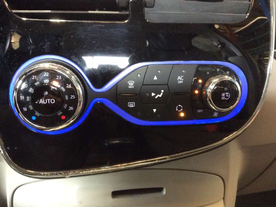 Varmeapparat betjening til Renault Zoe, 2013-2019 (Fase 1)  (RENAULT|275100906R)
