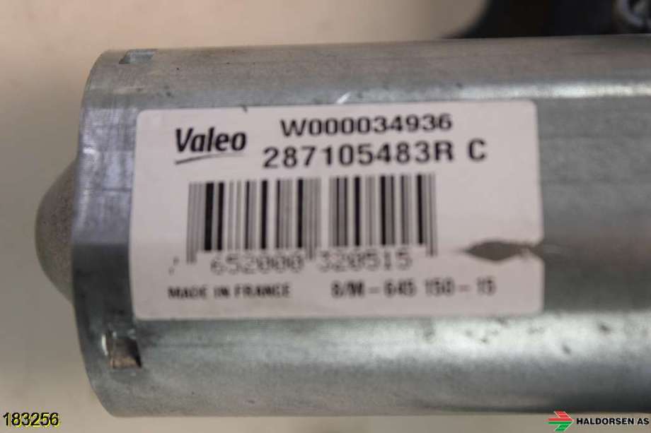 Viskermotor bakrute til Renault Zoe 2013-2019 (Fase 1)  (RENAULT||287105483R C)
